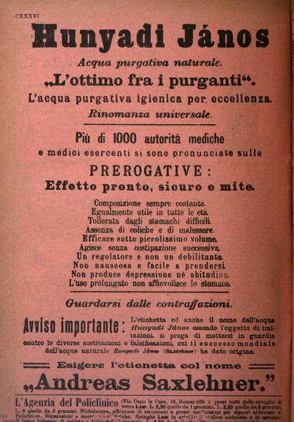 Il policlinico. Sezione chirurgica organo della Società italiana di chirurgia