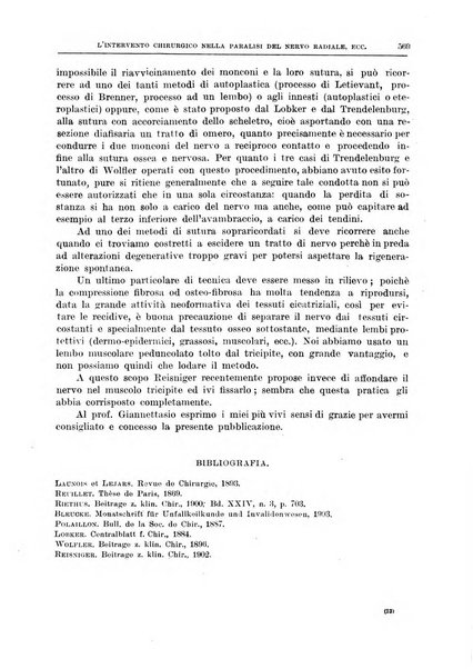 Il policlinico. Sezione chirurgica organo della Società italiana di chirurgia