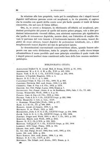 Il policlinico. Sezione chirurgica organo della Società italiana di chirurgia