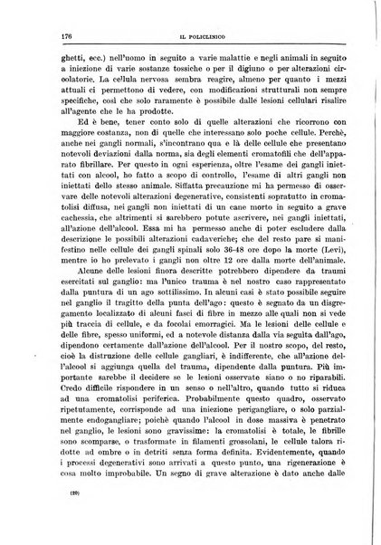 Il policlinico. Sezione chirurgica organo della Società italiana di chirurgia