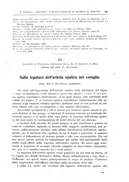 Il policlinico. Sezione chirurgica organo della Società italiana di chirurgia