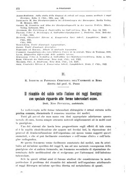 Il policlinico. Sezione chirurgica organo della Società italiana di chirurgia