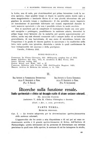 Il policlinico. Sezione chirurgica organo della Società italiana di chirurgia