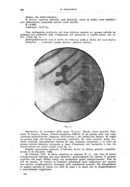 Il policlinico. Sezione chirurgica organo della Società italiana di chirurgia