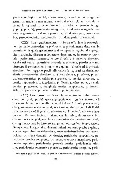 Annali di odontologia archivio chiavaro