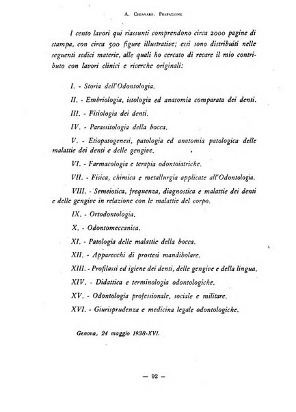 Annali di odontologia archivio chiavaro