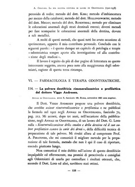 Annali di odontologia archivio chiavaro