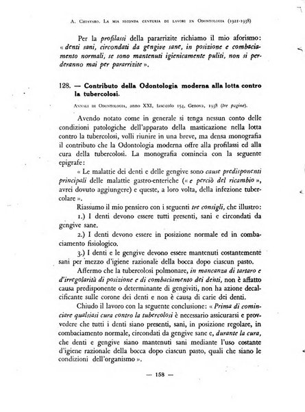 Annali di odontologia archivio chiavaro