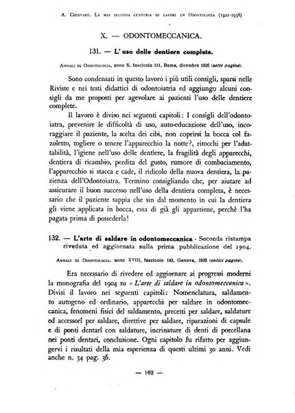 Annali di odontologia archivio chiavaro