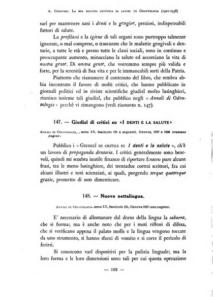 Annali di odontologia archivio chiavaro