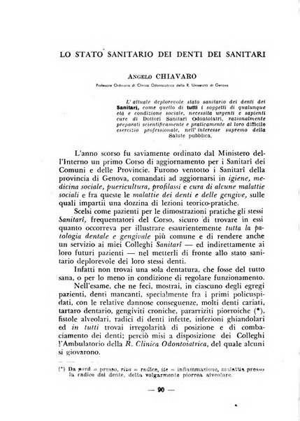 Annali di odontologia archivio chiavaro