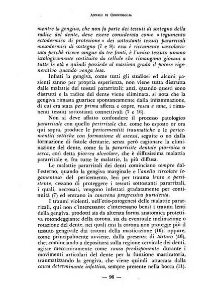 Annali di odontologia archivio chiavaro