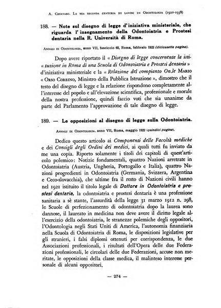 Annali di odontologia archivio chiavaro