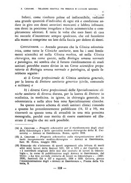 Annali di odontologia archivio chiavaro