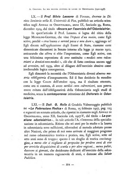 Annali di odontologia archivio chiavaro