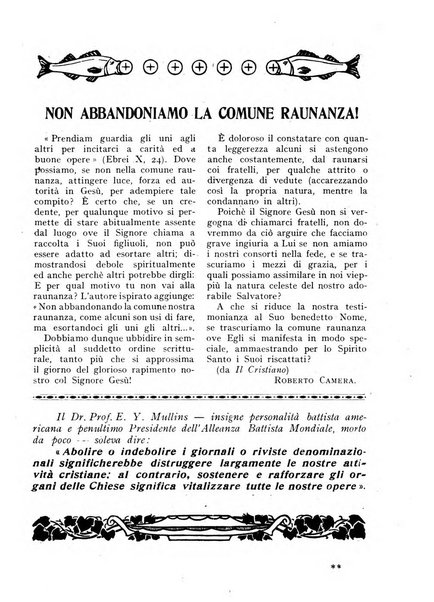 Il testimonio periodico cristiano battista