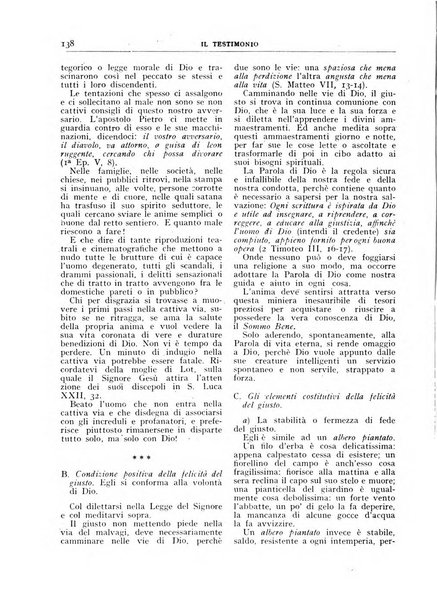 Il testimonio periodico cristiano battista