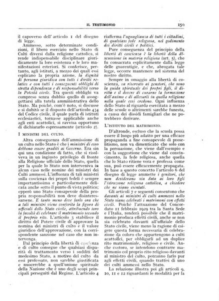 Il testimonio periodico cristiano battista