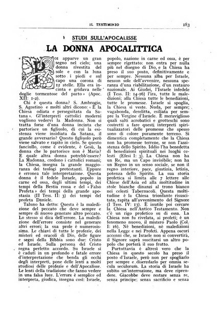 Il testimonio periodico cristiano battista