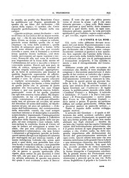 Il testimonio periodico cristiano battista