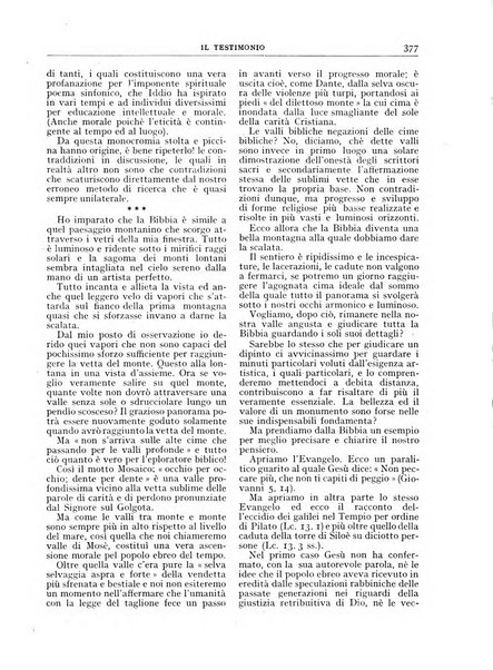 Il testimonio periodico cristiano battista