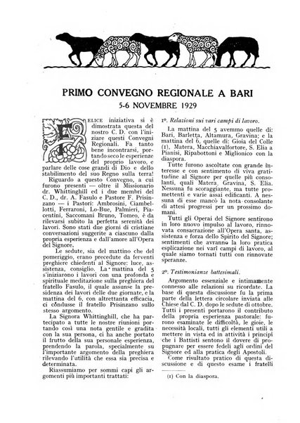 Il testimonio periodico cristiano battista