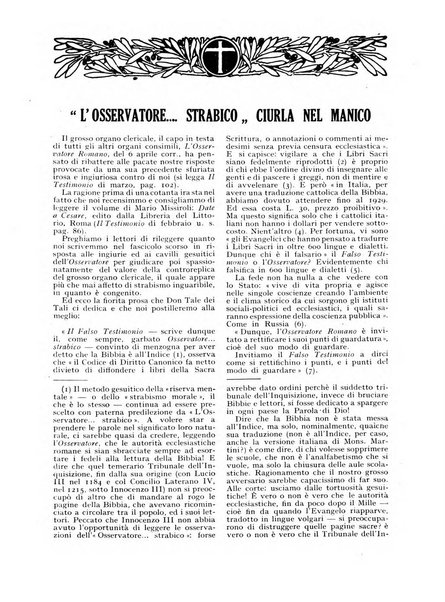 Il testimonio periodico cristiano battista