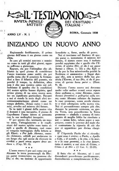 Il testimonio periodico cristiano battista