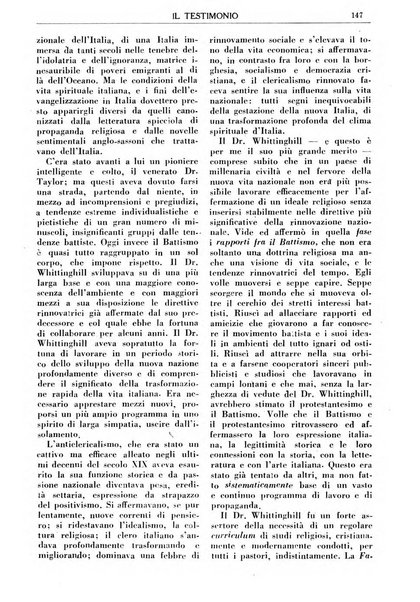 Il testimonio periodico cristiano battista