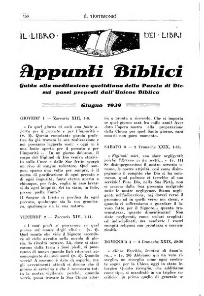 Il testimonio periodico cristiano battista