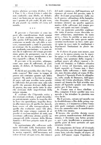 Il testimonio periodico cristiano battista