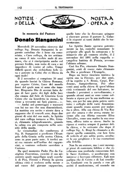 Il testimonio periodico cristiano battista