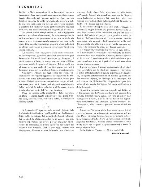 Securitas rassegna della sicurezza e dell'igiene nell'industria e nell'agricoltura - Anno 14, n. 4 (apr. 1927)-anno 65, n. 5/12 (1981)