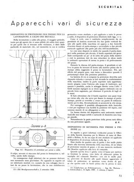 Securitas rassegna della sicurezza e dell'igiene nell'industria e nell'agricoltura - Anno 14, n. 4 (apr. 1927)-anno 65, n. 5/12 (1981)