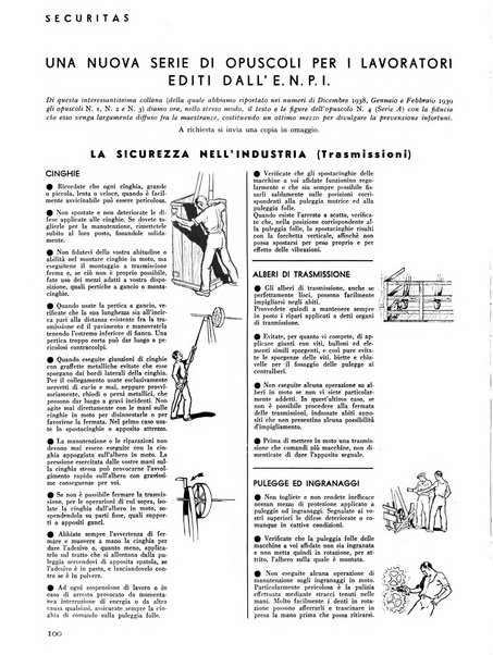 Securitas rassegna della sicurezza e dell'igiene nell'industria e nell'agricoltura - Anno 14, n. 4 (apr. 1927)-anno 65, n. 5/12 (1981)