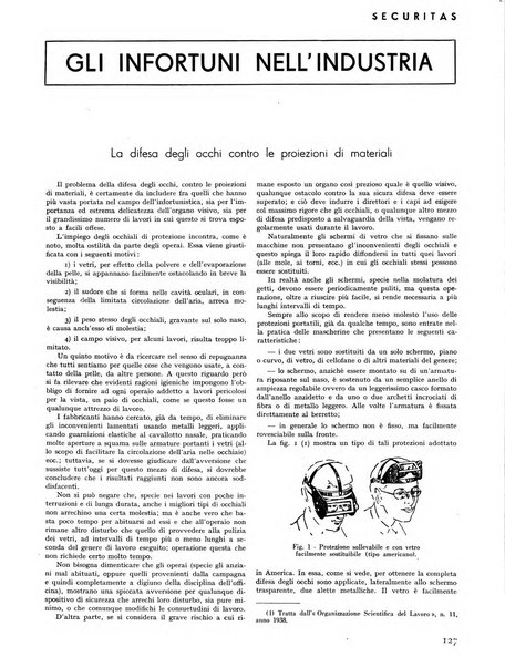 Securitas rassegna della sicurezza e dell'igiene nell'industria e nell'agricoltura - Anno 14, n. 4 (apr. 1927)-anno 65, n. 5/12 (1981)