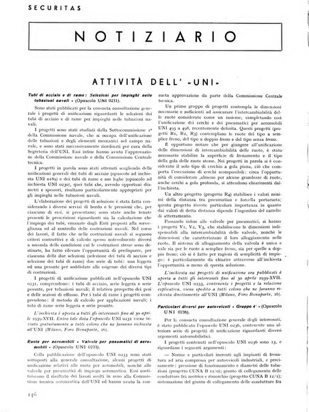 Securitas rassegna della sicurezza e dell'igiene nell'industria e nell'agricoltura - Anno 14, n. 4 (apr. 1927)-anno 65, n. 5/12 (1981)