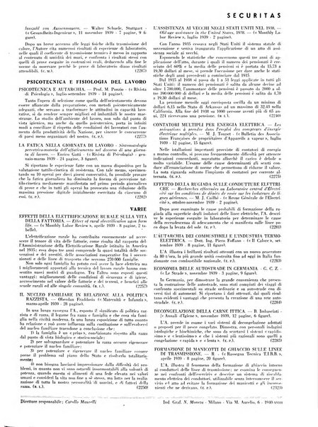 Securitas rassegna della sicurezza e dell'igiene nell'industria e nell'agricoltura - Anno 14, n. 4 (apr. 1927)-anno 65, n. 5/12 (1981)