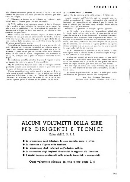 Securitas rassegna della sicurezza e dell'igiene nell'industria e nell'agricoltura - Anno 14, n. 4 (apr. 1927)-anno 65, n. 5/12 (1981)