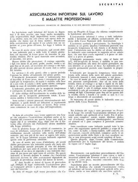 Securitas rassegna della sicurezza e dell'igiene nell'industria e nell'agricoltura - Anno 14, n. 4 (apr. 1927)-anno 65, n. 5/12 (1981)