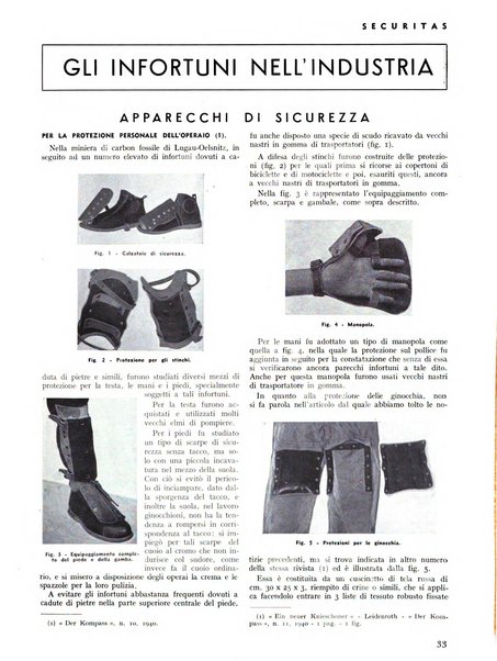 Securitas rassegna della sicurezza e dell'igiene nell'industria e nell'agricoltura - Anno 14, n. 4 (apr. 1927)-anno 65, n. 5/12 (1981)