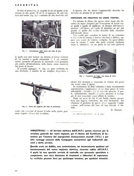 Securitas rassegna della sicurezza e dell'igiene nell'industria e nell'agricoltura - Anno 14, n. 4 (apr. 1927)-anno 65, n. 5/12 (1981)