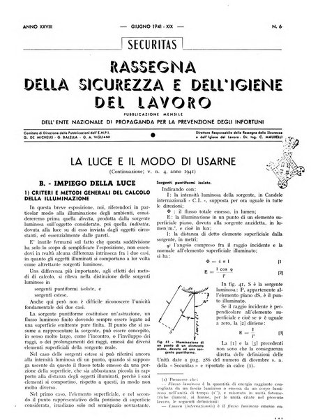 Securitas rassegna della sicurezza e dell'igiene nell'industria e nell'agricoltura - Anno 14, n. 4 (apr. 1927)-anno 65, n. 5/12 (1981)