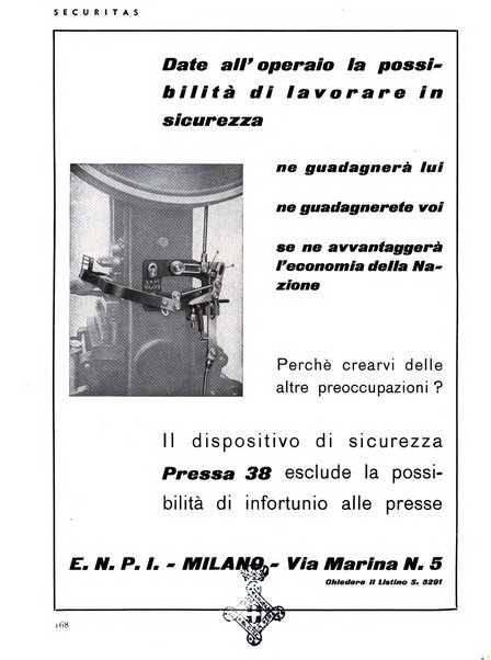 Securitas rassegna della sicurezza e dell'igiene nell'industria e nell'agricoltura - Anno 14, n. 4 (apr. 1927)-anno 65, n. 5/12 (1981)