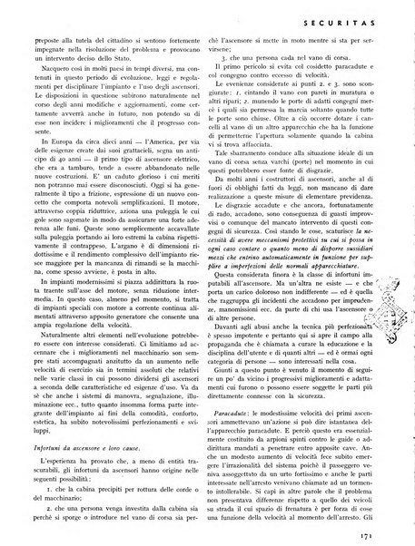 Securitas rassegna della sicurezza e dell'igiene nell'industria e nell'agricoltura - Anno 14, n. 4 (apr. 1927)-anno 65, n. 5/12 (1981)