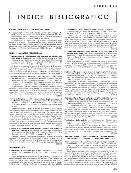 Securitas rassegna della sicurezza e dell'igiene nell'industria e nell'agricoltura - Anno 14, n. 4 (apr. 1927)-anno 65, n. 5/12 (1981)