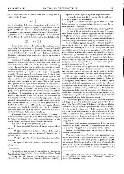 La tecnica professionale. Servizio lavori, linea e impianti raccolta di studi e notizie per l'istruzione del personale ferroviario