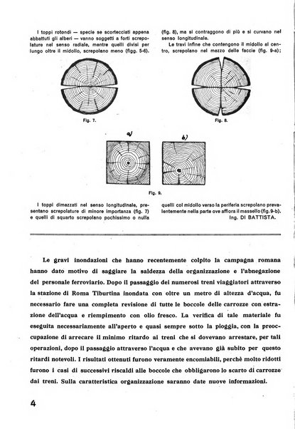 La tecnica professionale. Servizio lavori, linea e impianti raccolta di studi e notizie per l'istruzione del personale ferroviario