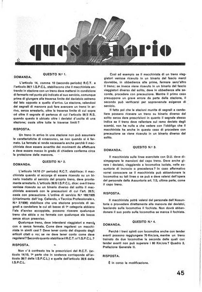 La tecnica professionale. Servizio lavori, linea e impianti raccolta di studi e notizie per l'istruzione del personale ferroviario