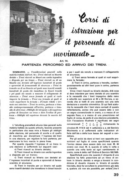 La tecnica professionale. Servizio lavori, linea e impianti raccolta di studi e notizie per l'istruzione del personale ferroviario